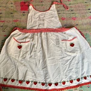 Sur La Table Strawberry Apron
